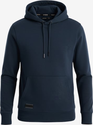 Ombre Sweatshirt 'OM-SSBN-0161' in Blauw: voorkant