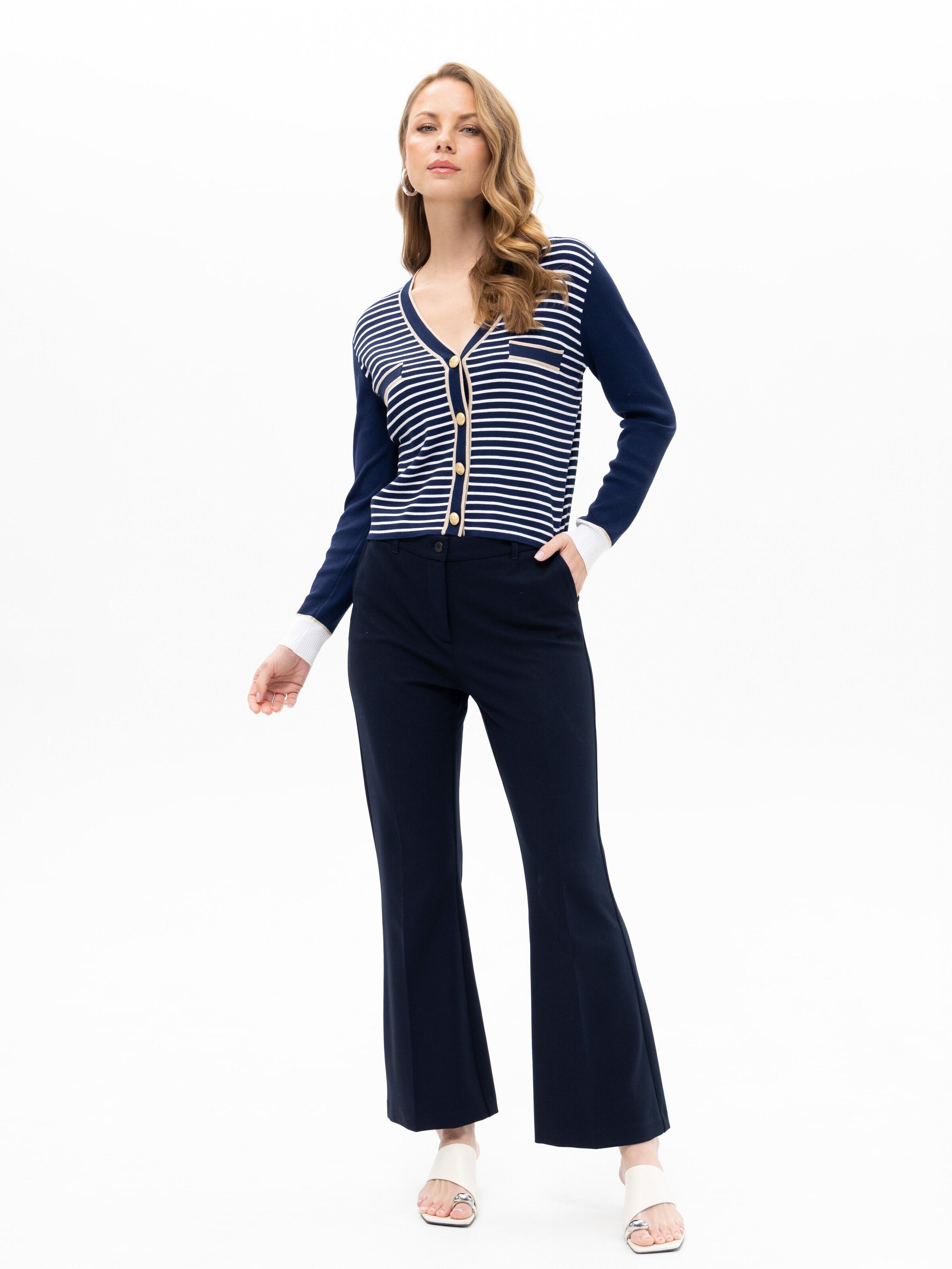 Passioni Knit Cardigan in Blue
