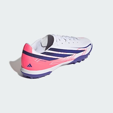 Chaussure de foot 'F50 Hyperfast Club Turf' ADIDAS PERFORMANCE en blanc