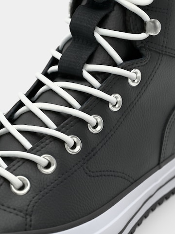 melns CONVERSE Augstie brīvā laika apavi 'CTAS'