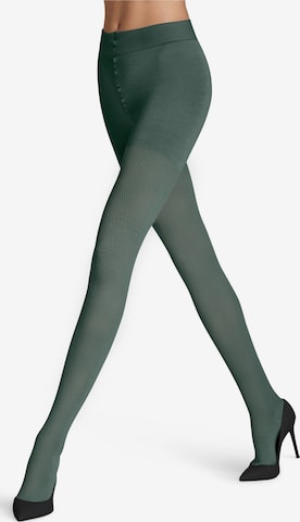 FALKE Tights 'Fable Estate' in Green: front