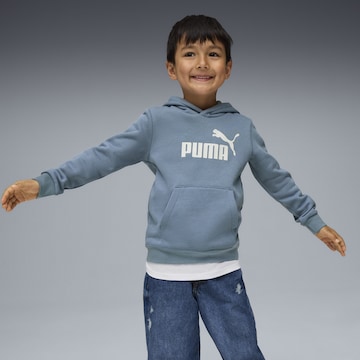 PUMA Sweatshirt 'ESS No. 1' in Blue: front