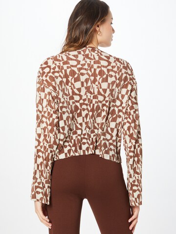 Monki Blouse in Brown