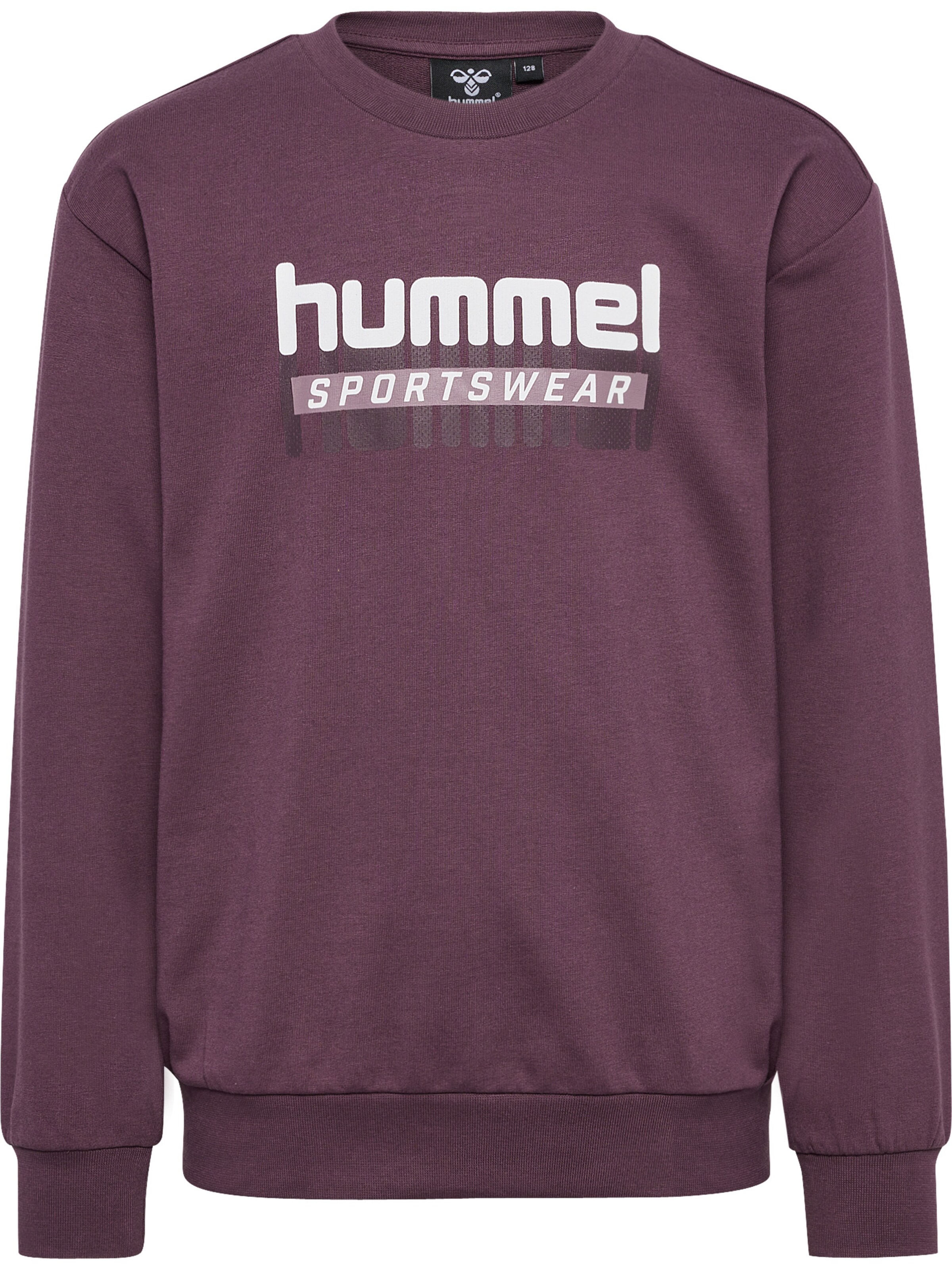 Hummel Sweatshirt 'TUKAS' in Lila: voorkant