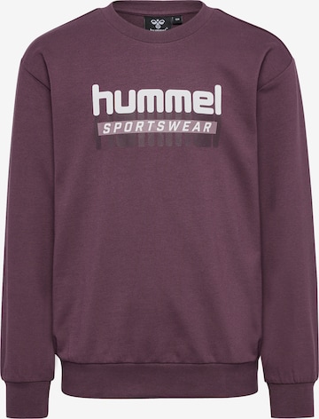 Hummel Sweatshirt 'TUKAS' in Purple: front