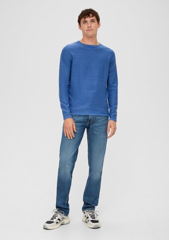 QS Pullover in Blau