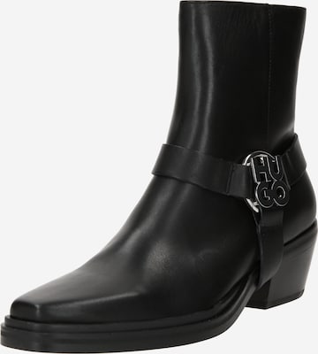 HUGO Red Ankle Boots 'Kody' in Black: front