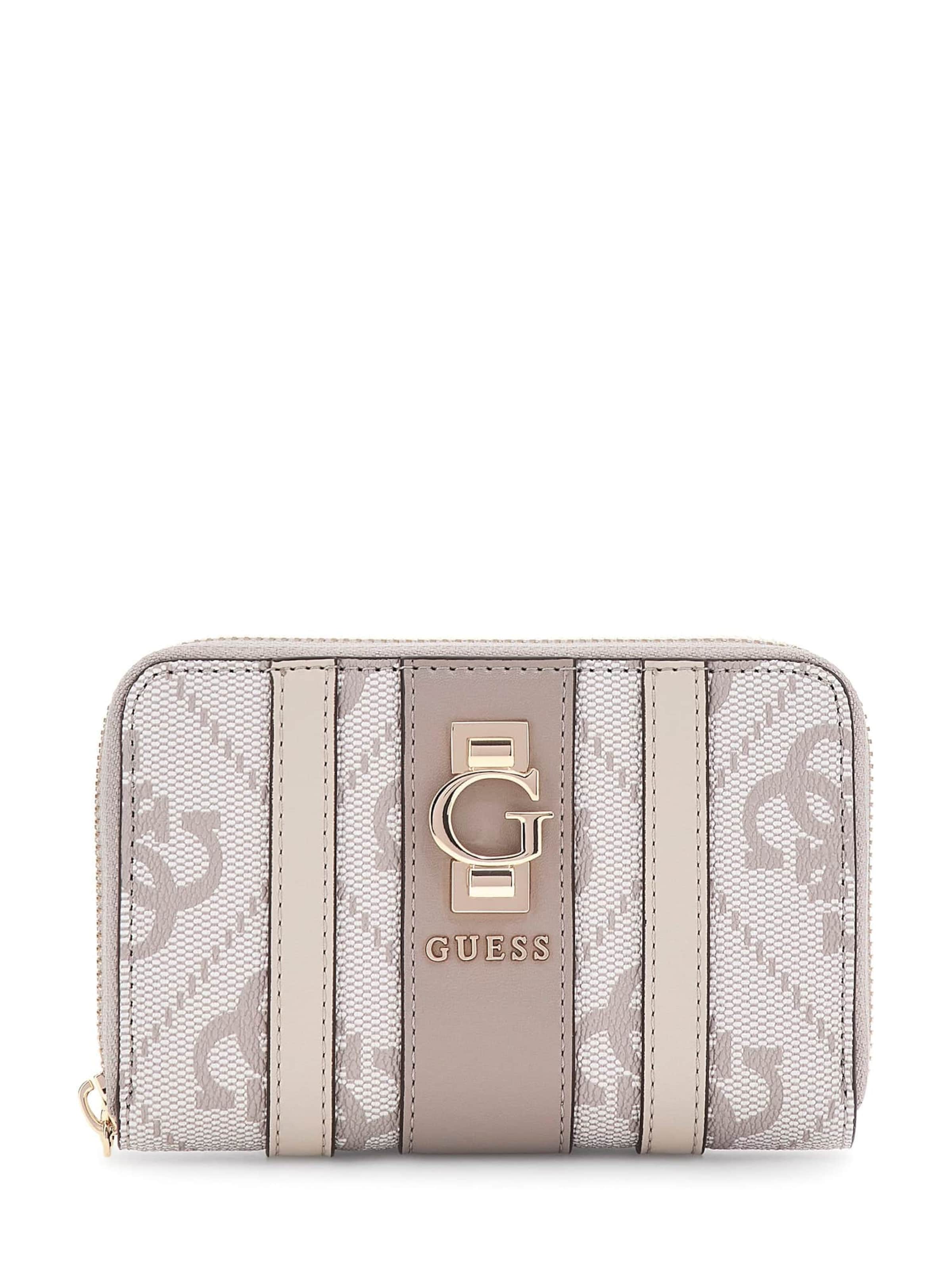 GUESS Portemonnaie 'Erenia' in Beige: Vorderseite