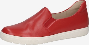CAPRICE Classic Flats in Red: front