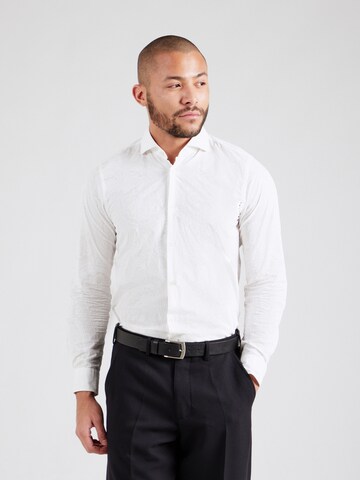 JOOP! Regular Fit Hemd 'Pares2' in Weiß: Vorderseite