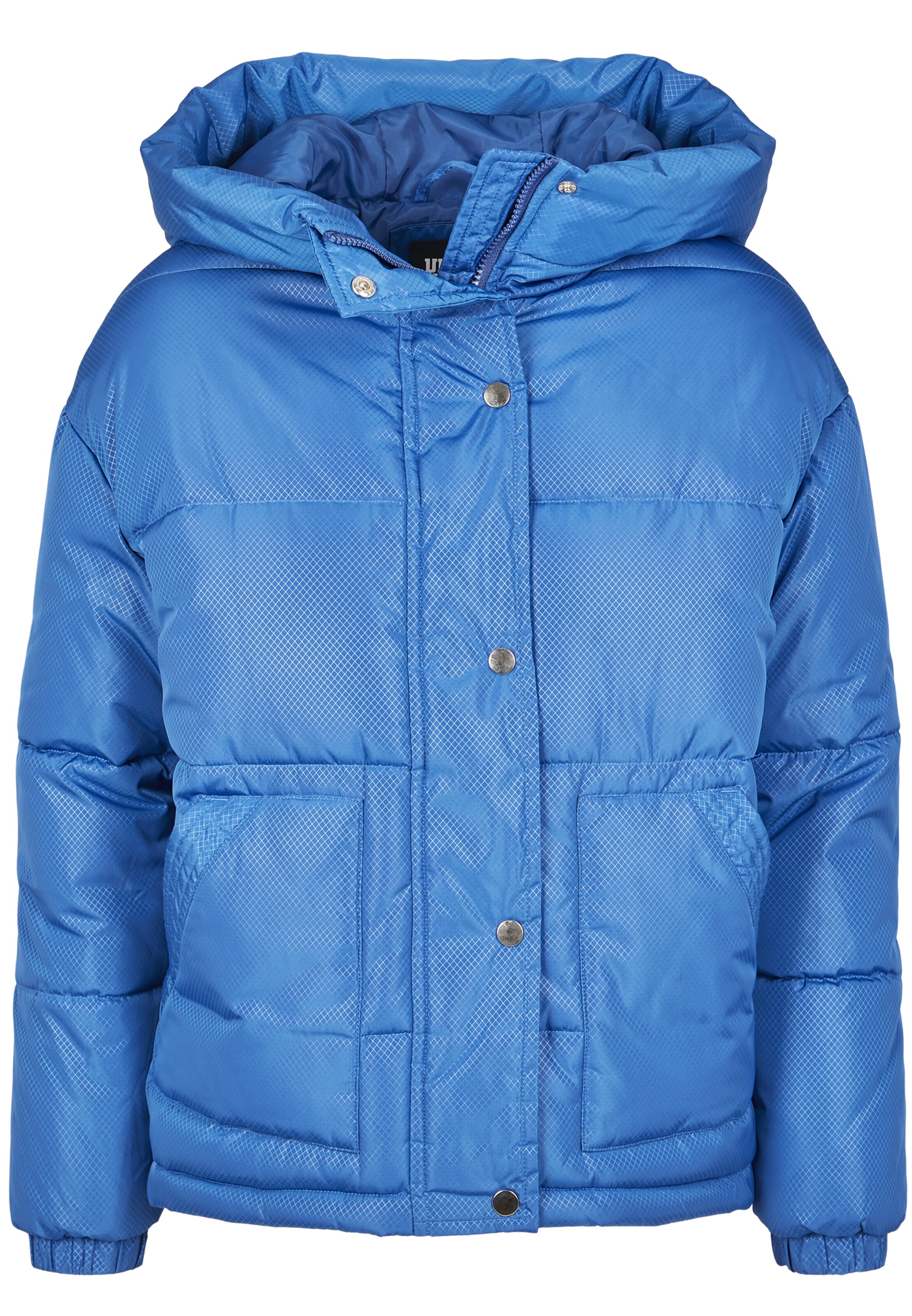 Urban Classics Winterjacke in Blau: Vorderseite