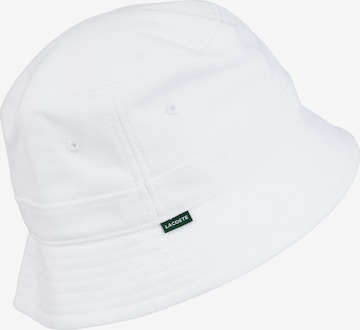 LACOSTE Hat 'Casquette' i hvid