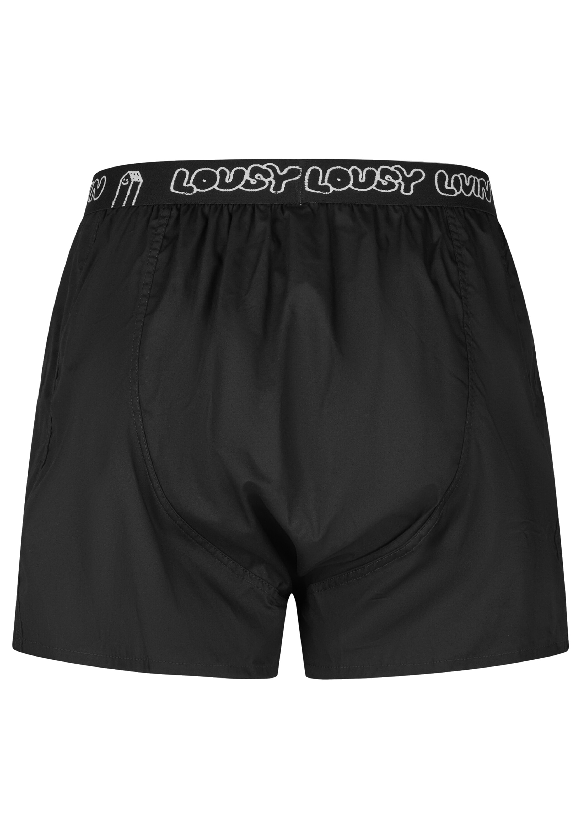 Lousy Livin Boxershorts in Schwarz