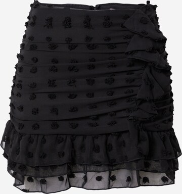 NLY by Nelly Skirt 'Dobby' in Black: front