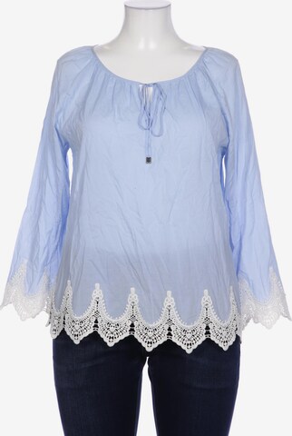 HALLHUBER Blouse & Tunic in XL in Blue: front