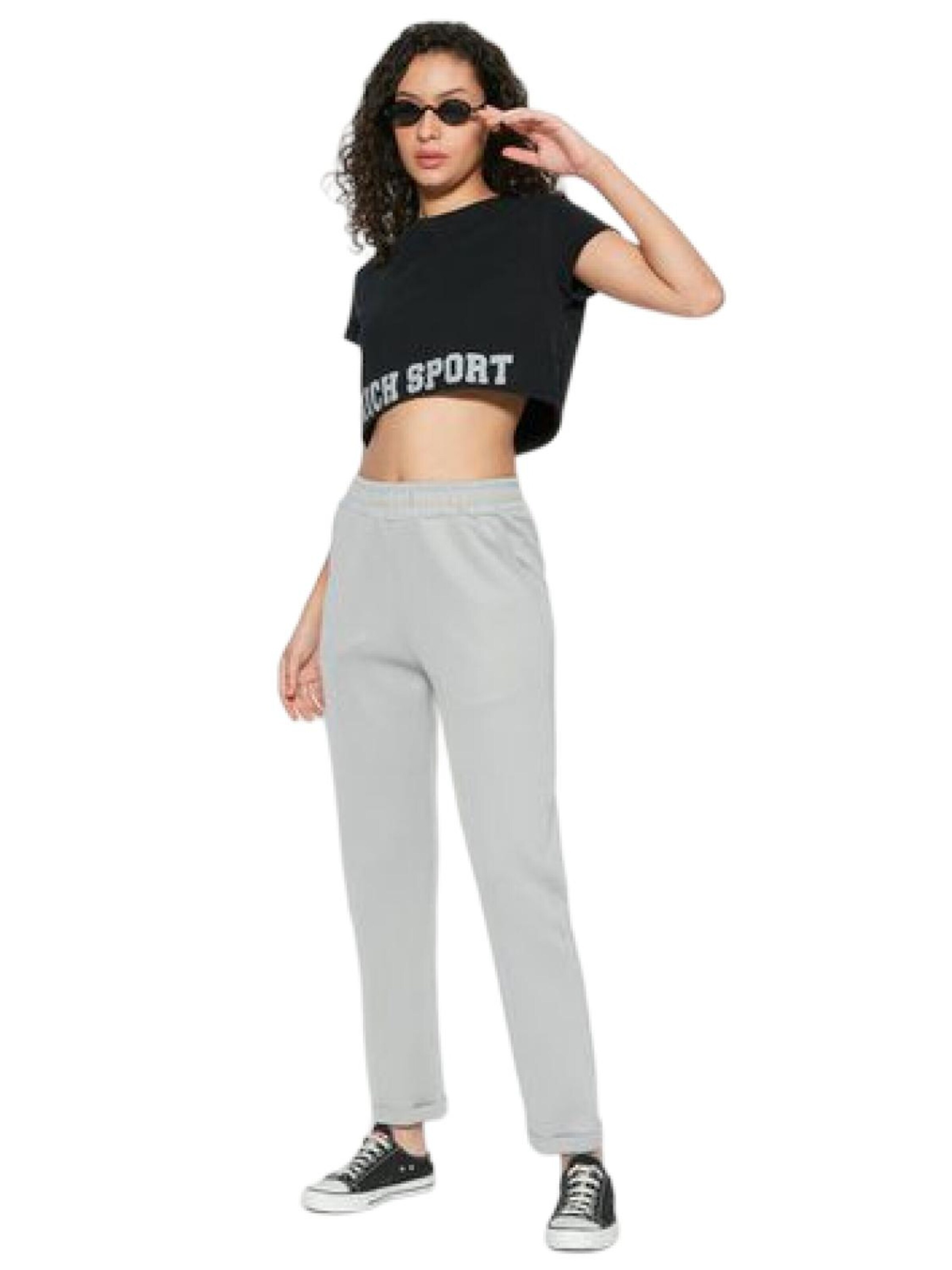 C&City Regular Broek in Grijs