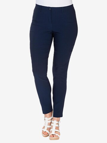 SHEEGO Slim fit Pants 'Bengalin' in Blue: front