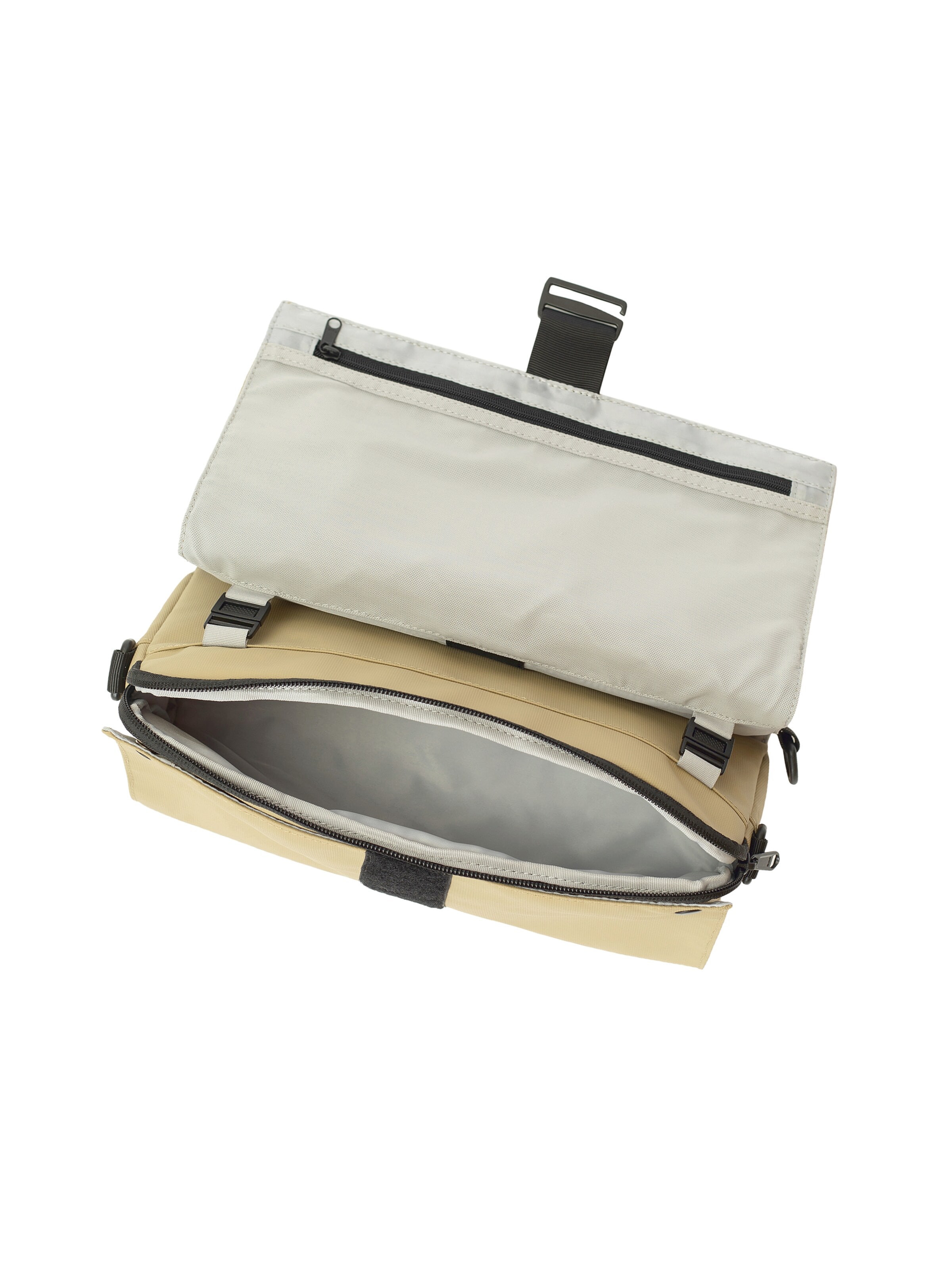 KIWEE Skuldertaske 'KIWEE' i beige