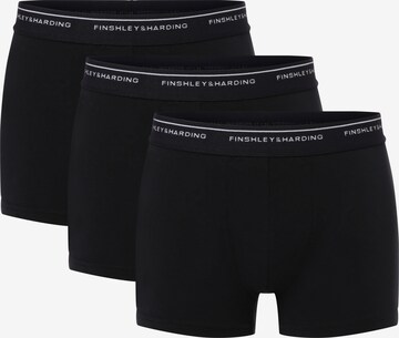 Finshley & Harding Boxershorts in Blauw: voorkant