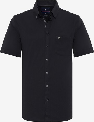 Chemise ' STANLEY ' DENIM CULTURE en noir : devant