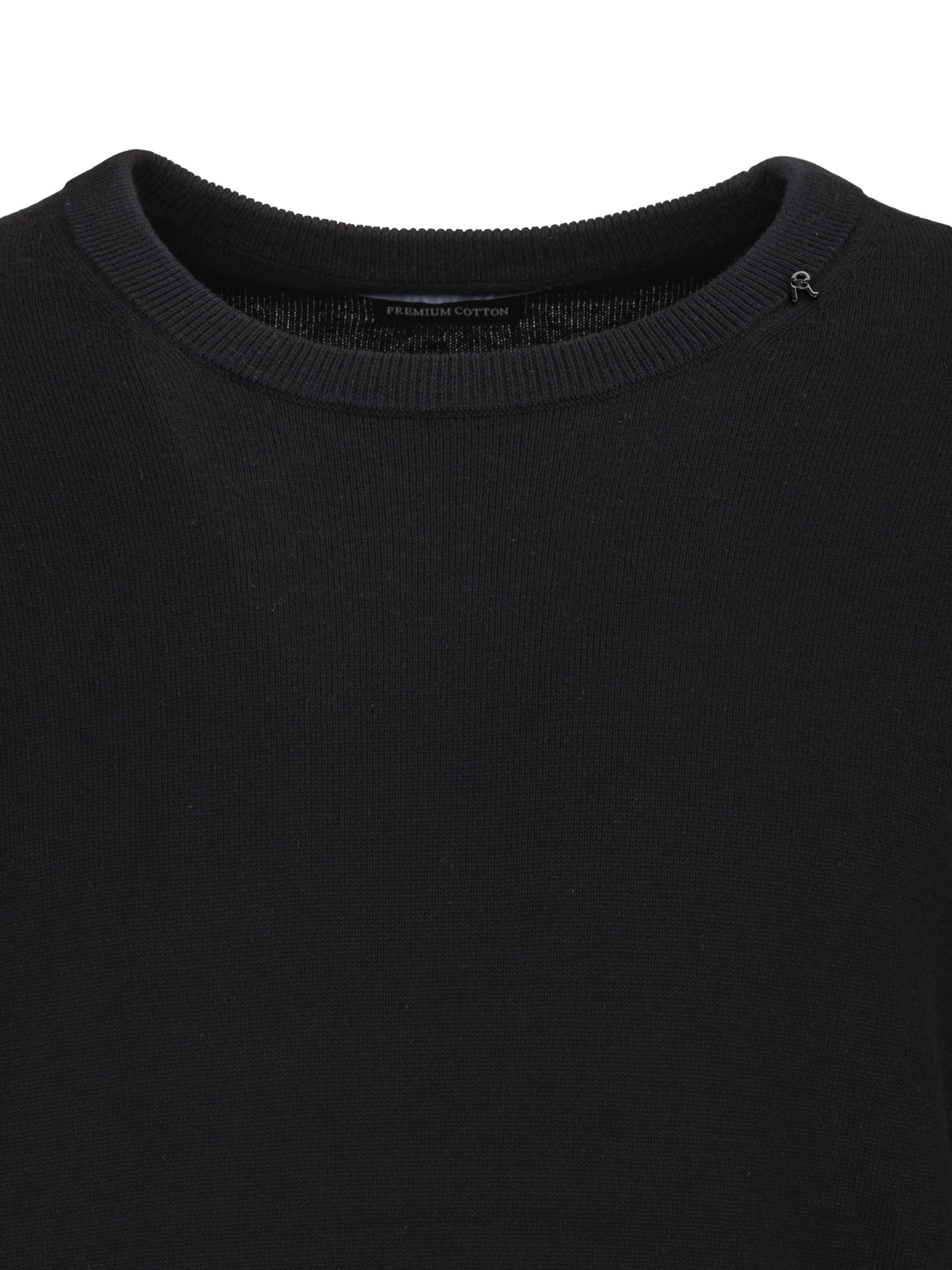 19V69 ITALIA Pullover in Schwarz