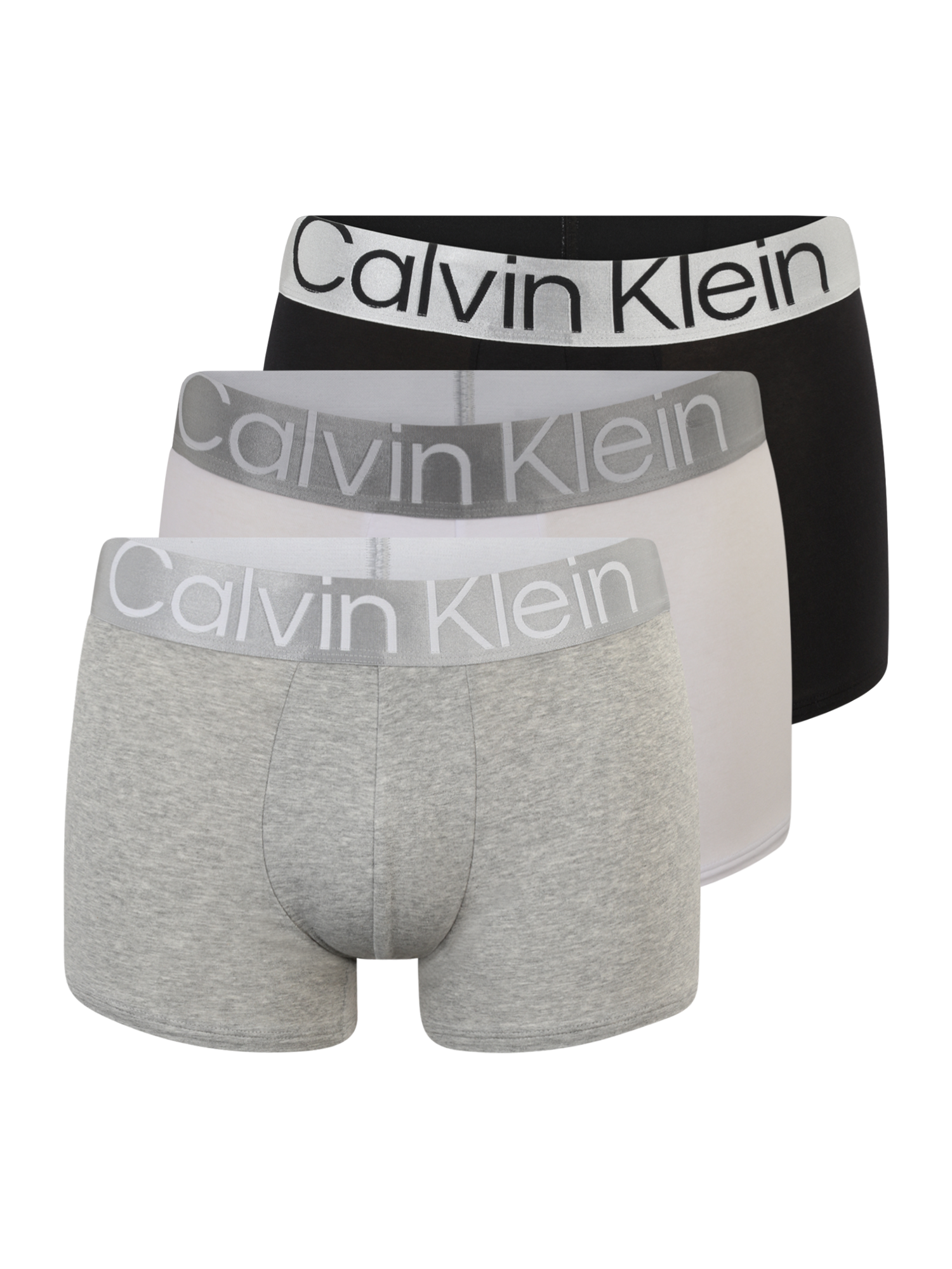 Abbigliamento Intimo Calvin Klein Underwear Boxer in Nero, Grigio Sfumato, Grigio Chiaro 