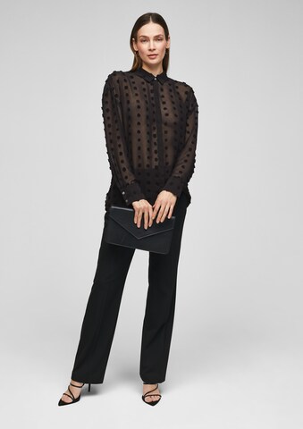 s.Oliver BLACK LABEL Blouse in Zwart