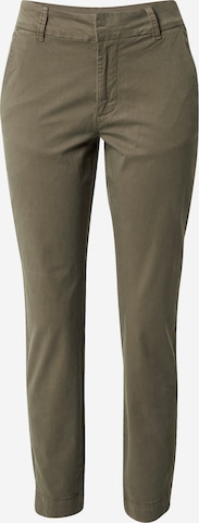 Kaffe Slim fit Trousers 'Mette' in Green: front