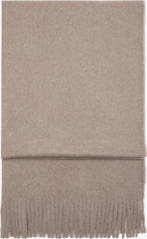 MANGO Scarf 'SWEET' in Brown: front