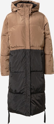 Manteau d’hiver 'Buff' SECOND FEMALE en beige : devant