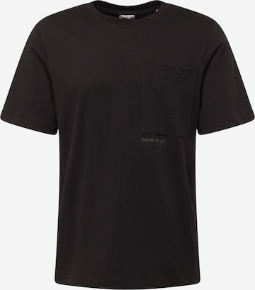T-Shirt 'COMMUTE' JACK & JONES en noir : devant