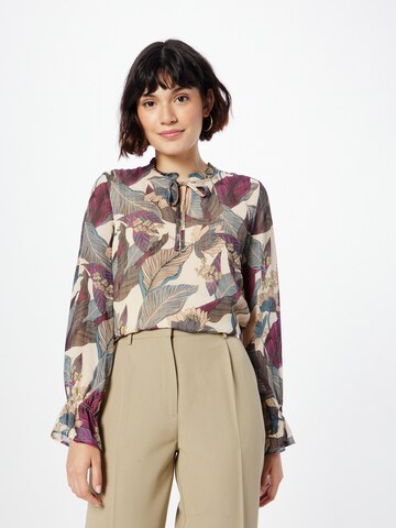 MORE & MORE Blouse in Beige: voorkant