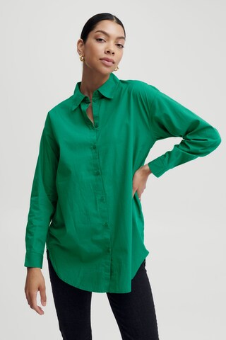 b.young Blouse 'GAMZE' in Groen: voorkant