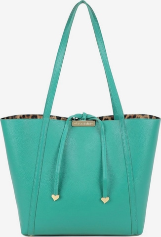 Braccialini - Shopper 'Double' en verde: frente