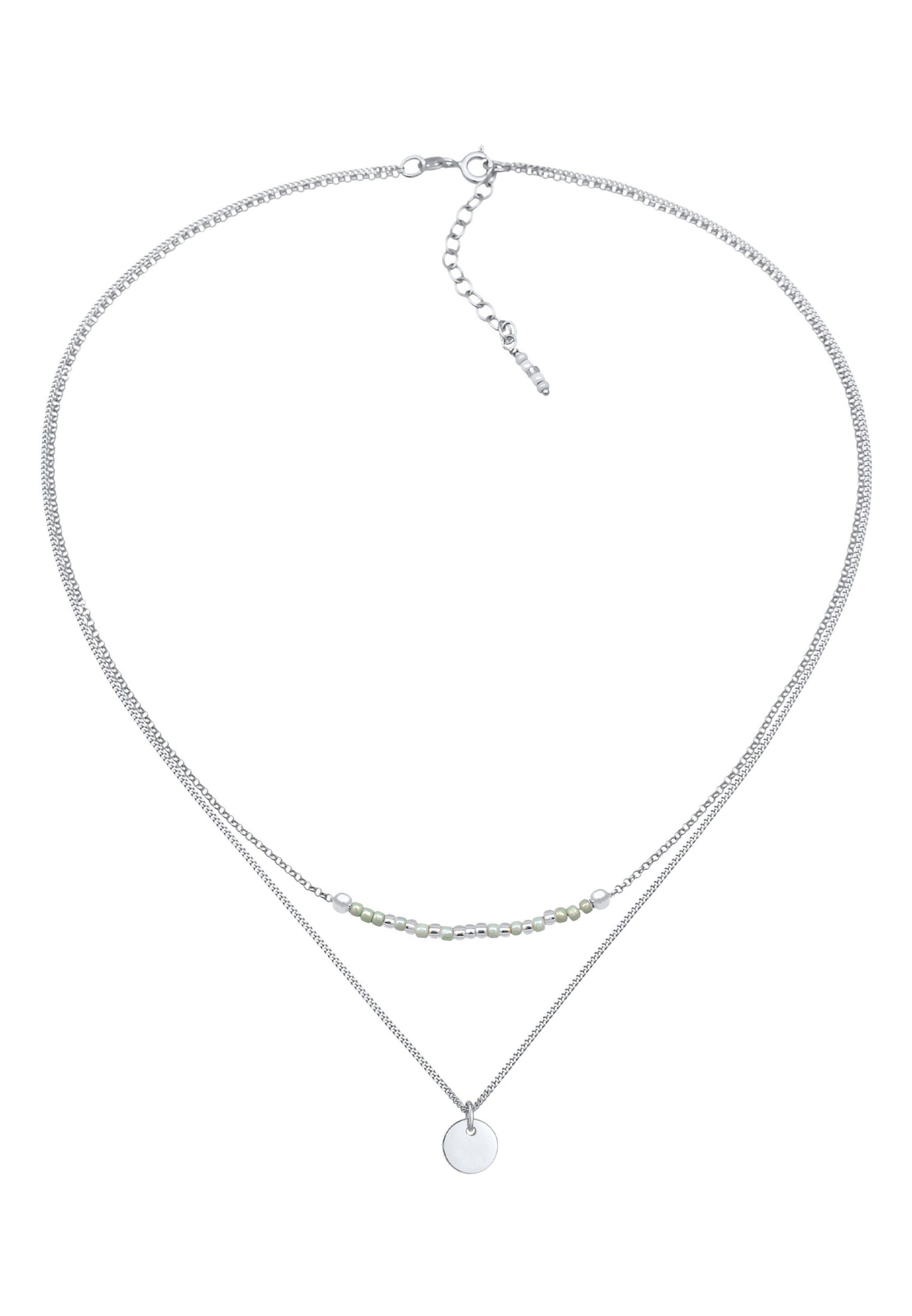 ELLI Ketting in Zilver: voorkant