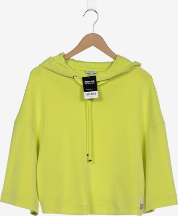 COMMA Sweatshirt & Zip-Up Hoodie in S in Green: front