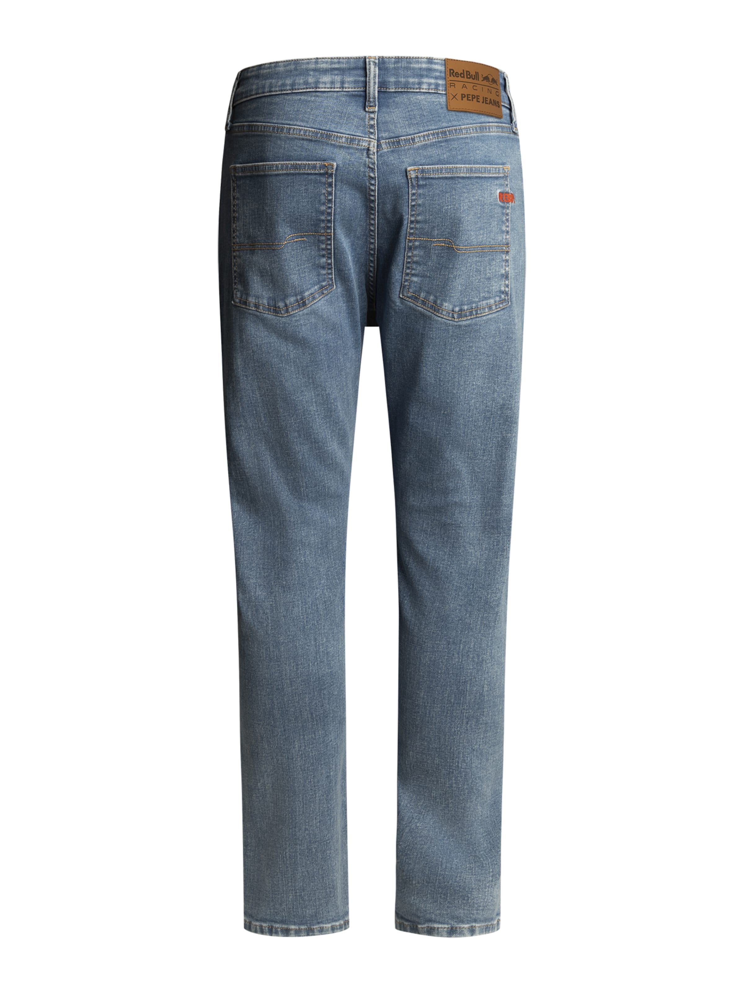 Red Bull Racing x Pepe Jeans - Slimfit Vaquero en azul