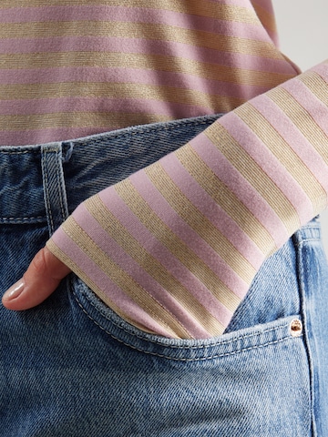 NÜMPH Koszulka 'RIXIE' w kolorze fioletowy