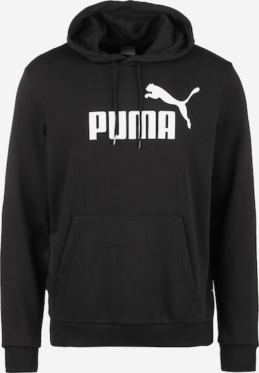 PUMA Urheilullinen collegepaita 'Essentials' värissä musta / valkoinen, Tuotenäkymä