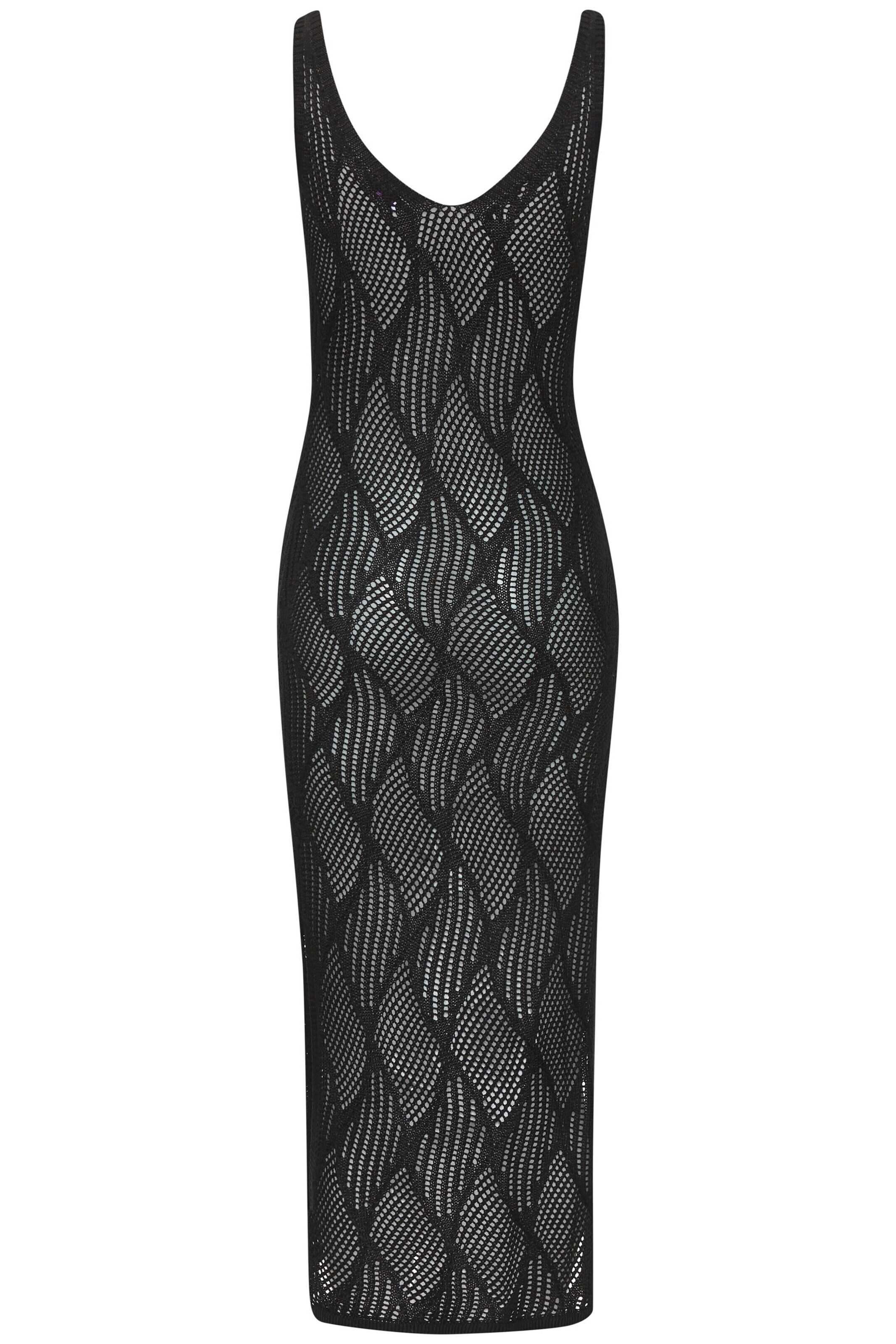 LASCANA Φόρεμα παραλίας σε μαύρο