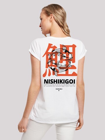 T-shirt F4NT4STIC en blanc : devant