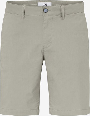 S4 Jackets Regular Pants in Grey: front