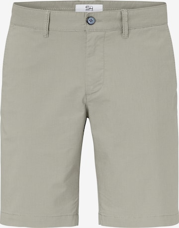 S4 Jackets Regular Pants in Grey: front