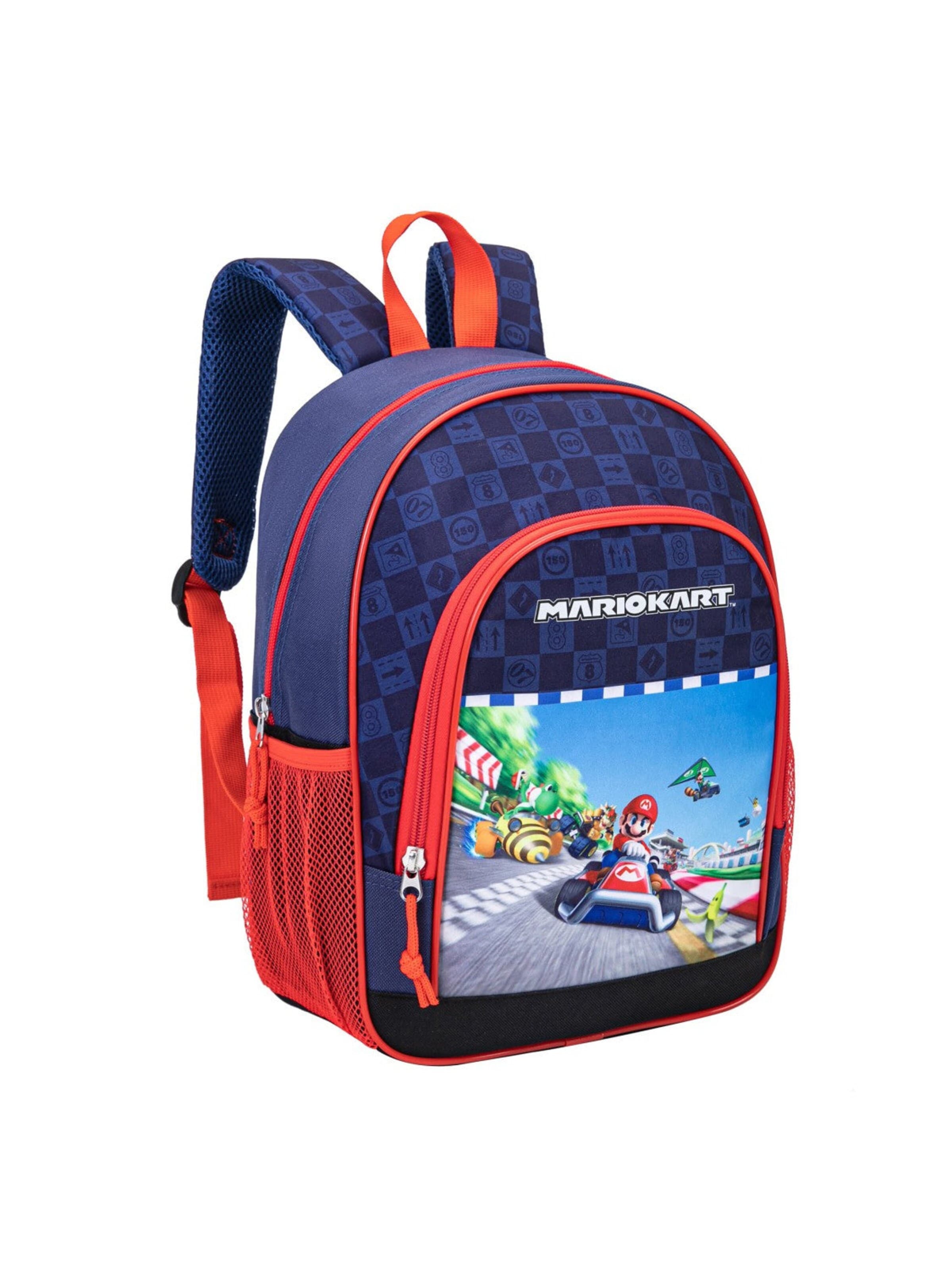Super Mario Backpack 'Super Mario Kart' in Blue