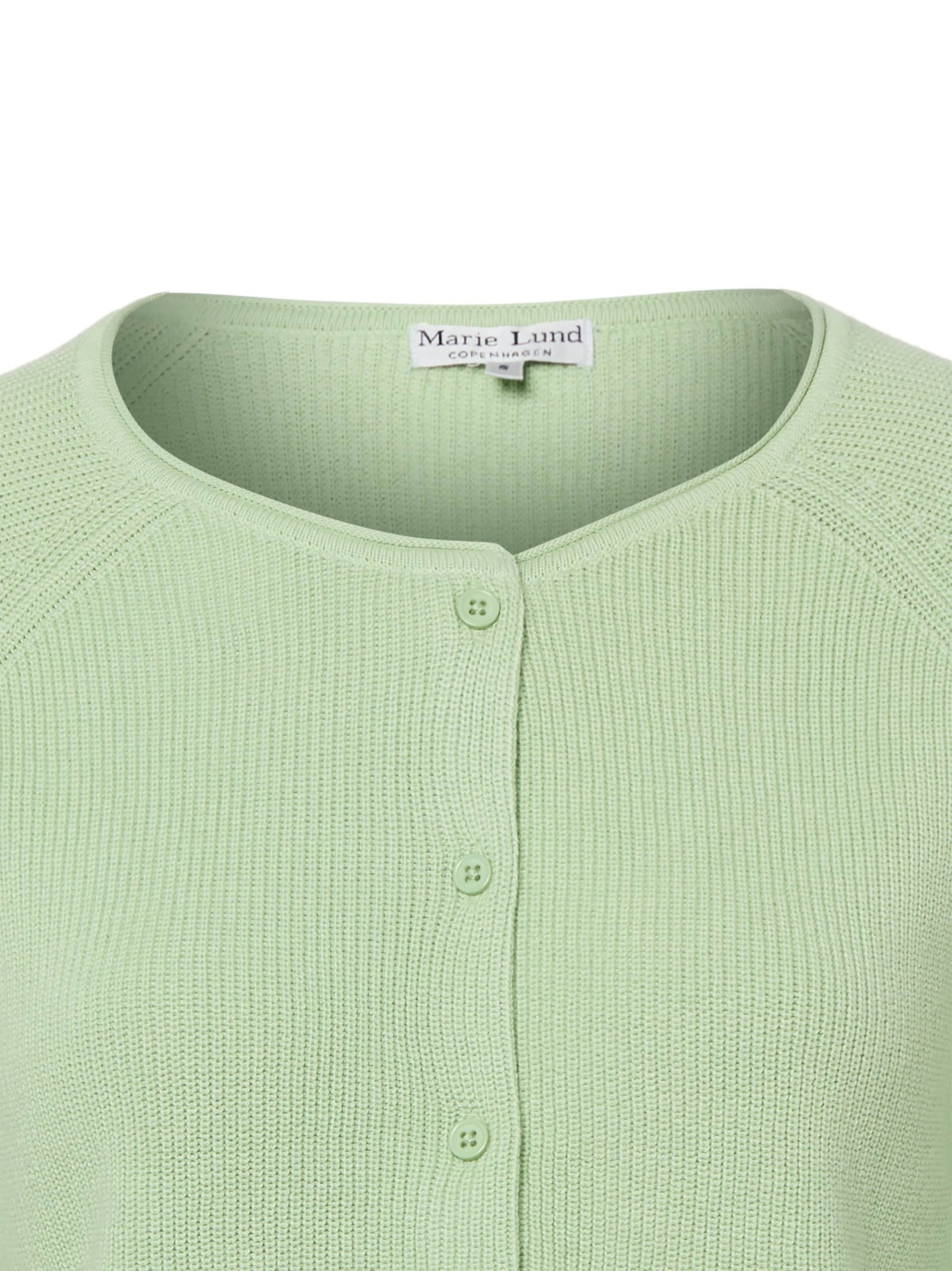 Cardigan Marie Lund en vert