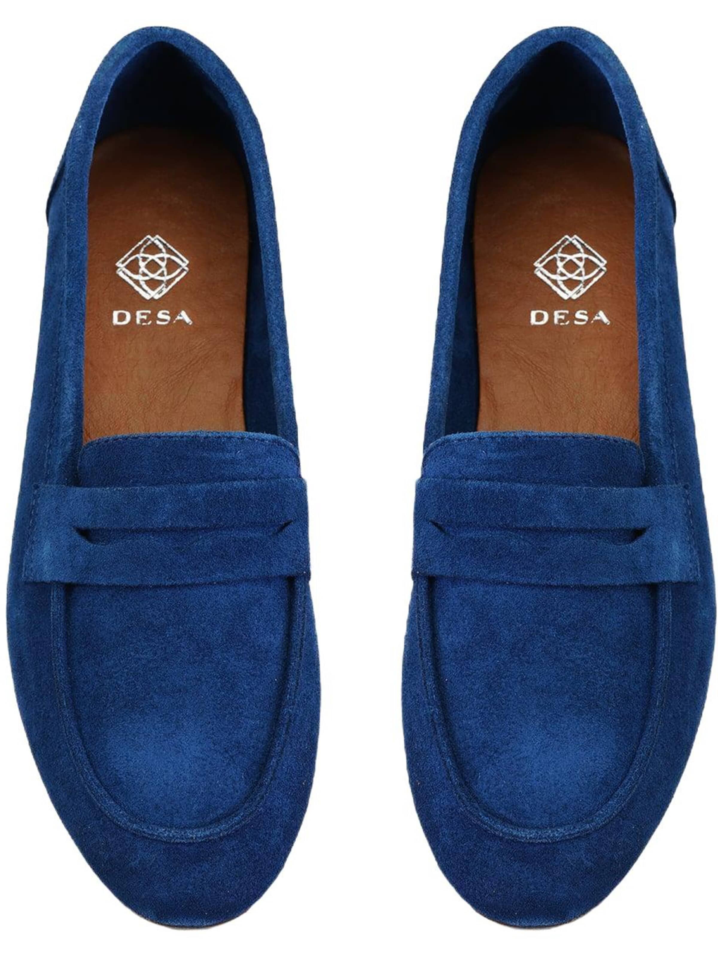 Desa - Mocasines en azul
