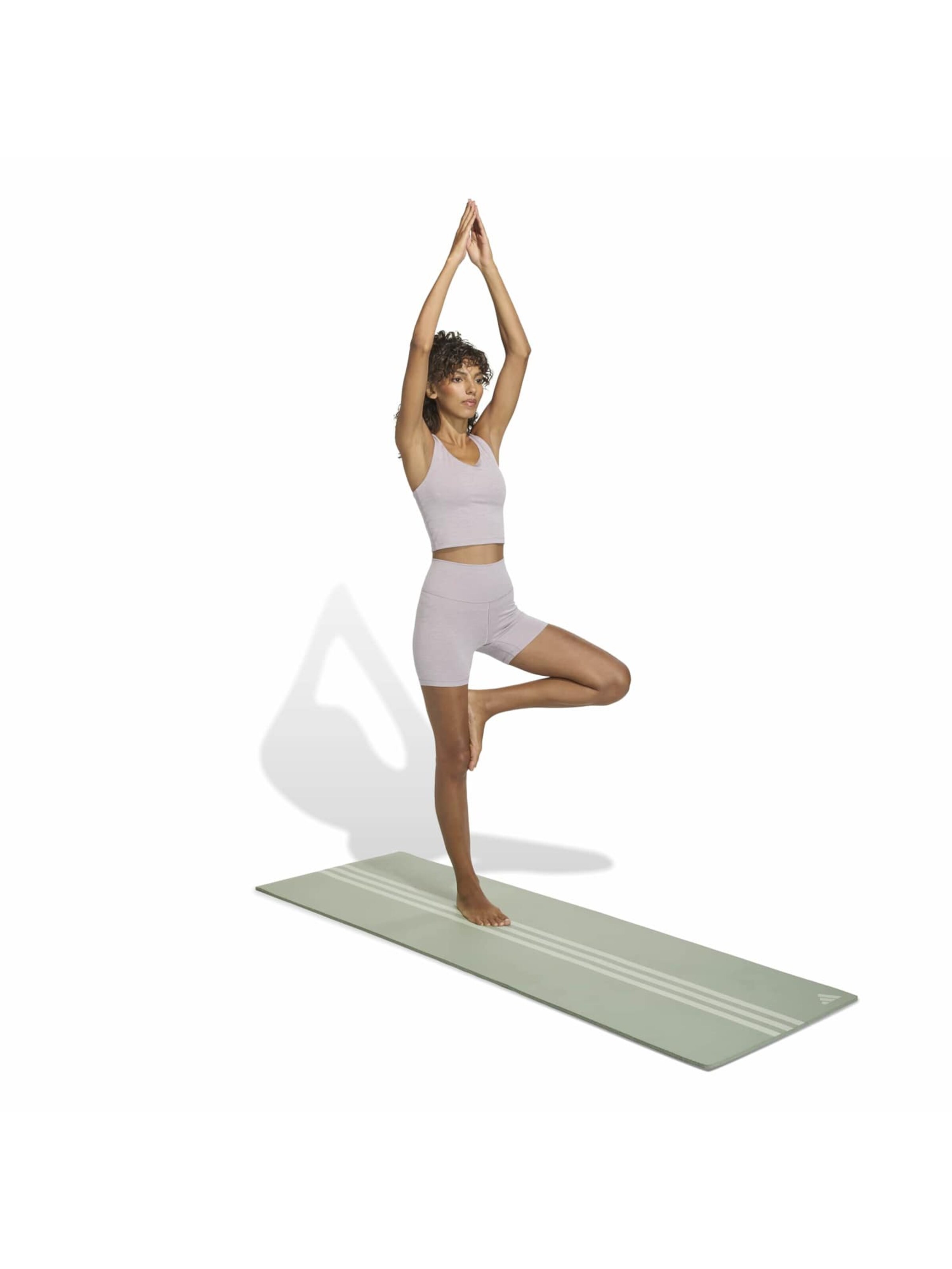 ADIDAS PERFORMANCE Skinny Workout Pants 'All Me' in Purple