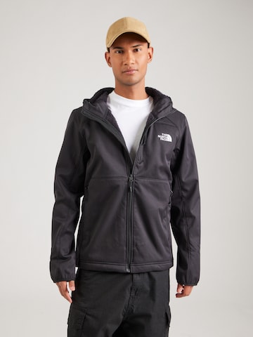 THE NORTH FACE Outdoor jacket 'QUEST' in Black: front