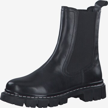 s.Oliver Chelsea Boots in Schwarz: predná strana