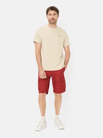 CAMEL ACTIVE Regular Cargo Pants in Red: front